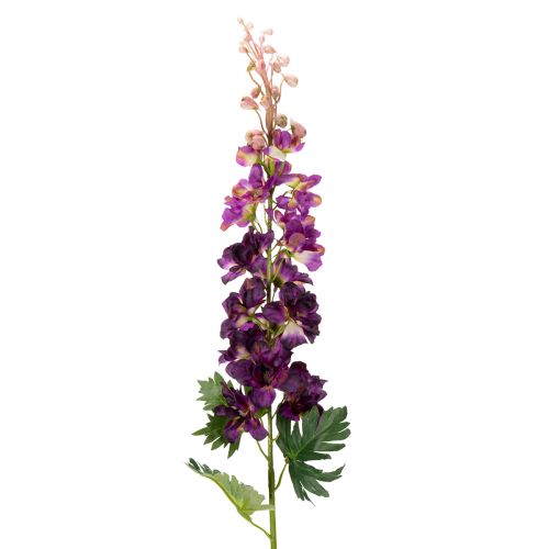 Prodotto Delphinium decorativo, fiore artificiale per eleganti accenti floreali, 79 cm, 3 pezzi