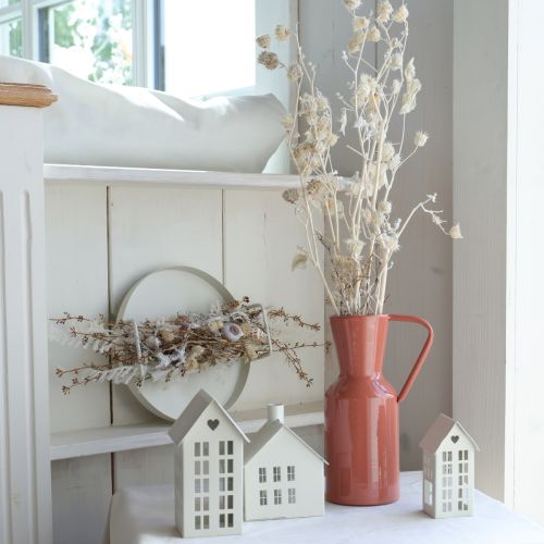 Prodotto Casetta luminosa per lumini da tè come decorazione da tavolo 15 cm