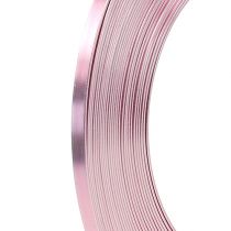 Prodotto Filo piatto in alluminio rosa 5mm 10m