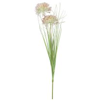 Prodotto Fiore artificiale palla fiore allium ornamentale cipolla artificiale rosso verde 90 cm