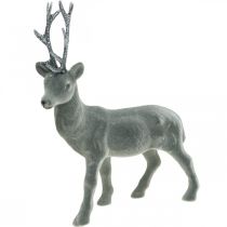 Prodotto Decorativo cervo figura decorativa renna decorativa antracite H28cm