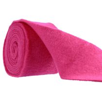 Prodotto Nastro in feltro nastro in lana rosa nastro in feltro di lana tessuto decorativo 15 cm 5 m