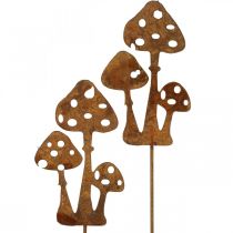 Prodotto Spina da giardino patina fungo decorativo spina 15cm 6pz
