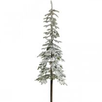 Prodotto Albero di Natale artificiale Sottile decorazione invernale innevata H180 cm