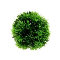 Mini palla di erba decorativa verde artificiale Ø10 cm 1 pz