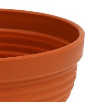 Prodotto Ciotola R in plastica terracotta Ø13cm, 10pz