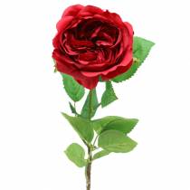 Prodotto Rosa fiore artificiale rosso 72 cm
