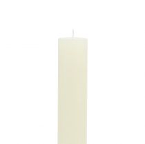 Prodotto Candele coniche crema tinta unita 34 mm x 240 mm 4 pezzi