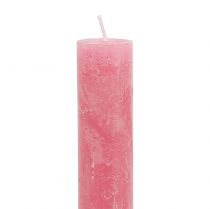 Prodotto Candele coniche tinte di rosa 34 mm x 240 mm 4 pezzi