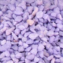 Prodotto Granuli decorativi pietre decorative lilla viola 2mm - 3mm 2kg