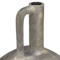 Prodotto Vaso brocca in ceramica aspetto antico ceramica grigio ruggine H27cm