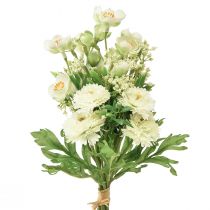 Decorazione di fiori artificiali bouquet di fiori artificiali Jasmin Bellis artificiale 30 cm