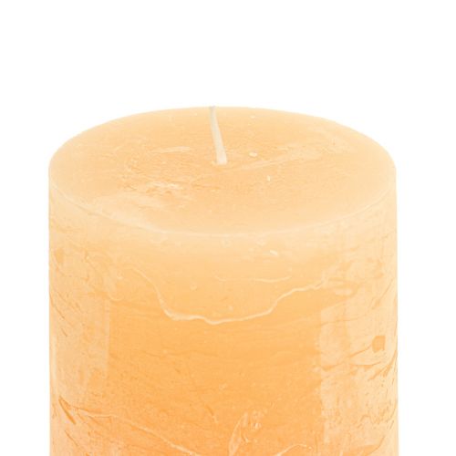 Prodotto Candele albicocca candeline colore chiaro 85×150mm 2pz