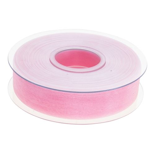 Prodotto Nastro in organza nastro regalo nastro rosa cimosa 25mm 50m