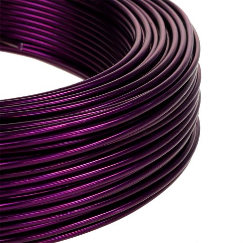 Prodotto Filo di alluminio Ø2mm viola scuro 60m 500g