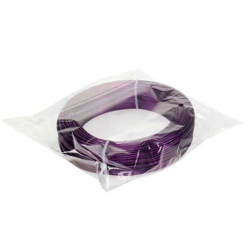 Prodotto Filo di alluminio Ø2mm viola scuro 60m 500g