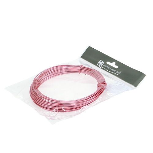 Prodotto Filo di alluminio rosa Ø2mm 12m