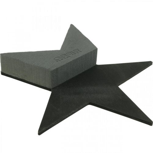 Prodotto OASIS® Black Bioline® Floral Foam Star Nero H30cm 2 pz