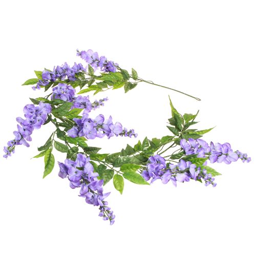 Prodotto Ghirlanda di fiori ghirlanda artificiale lavanda viola verde 155 cm