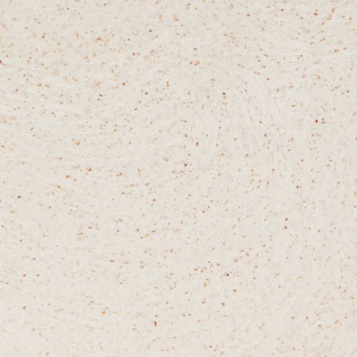 Prodotto Ciotola per fiori Ciotola in plastica beige screziato Ø30 cm 3 pezzi