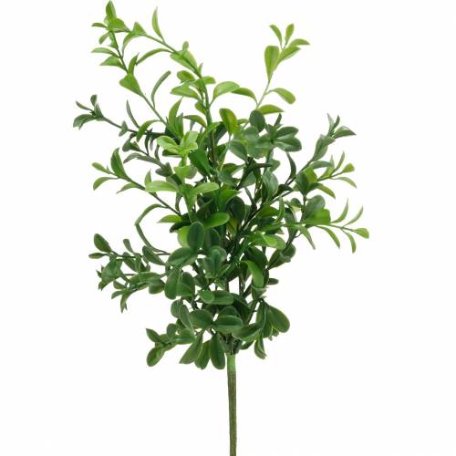 Prodotto Rami di bosso su pick pianta verde artificiale 6 pz