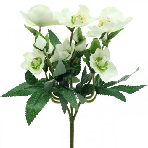 Bouquet Rose bianche artificiali Déco Fleurs Roma