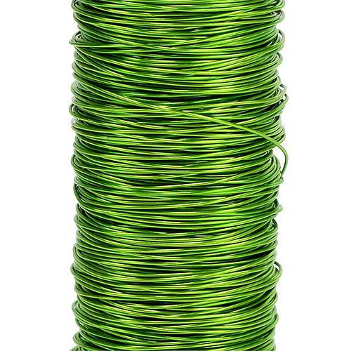 Prodotto Filo smaltato decorativo Ø0.30mm 30g 50m verde mela