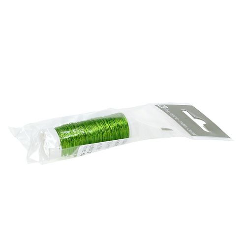 Prodotto Filo smaltato decorativo Ø0.30mm 30g 50m verde mela