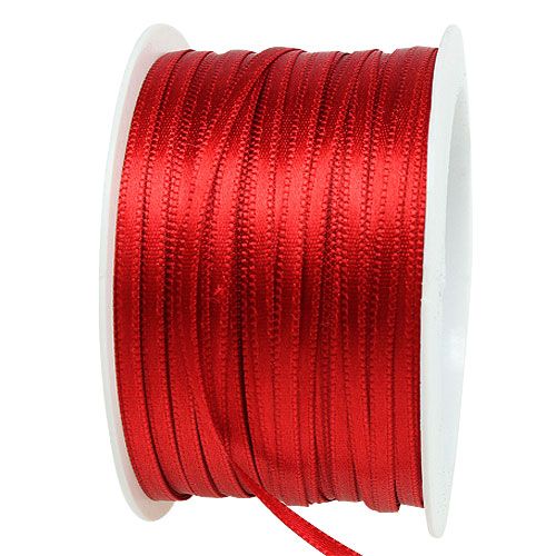 Nastro regalo e decorazione 3mm x 50m rosso chiaro