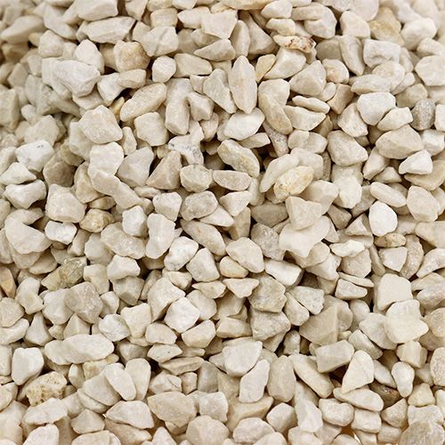 Prodotto Pietre decorative granulate decorative color crema 2mm - 3mm 2kg