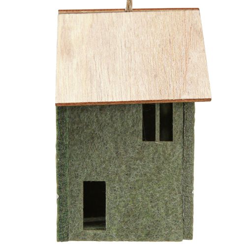 Prodotto Appendiabiti decorativo in feltro decorazione casa verde naturale 6 cmx8 cmx11 cm 4 pz