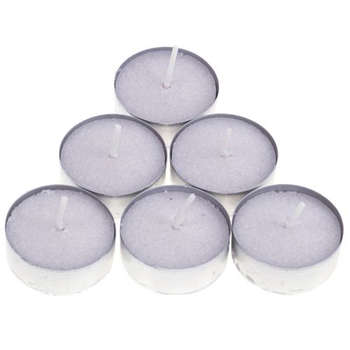 4 8 candele bianche di cera a tonde 6 cm per in casa decorazioni