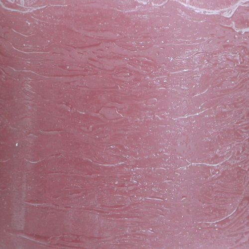 Prodotto Candele in tinta unita Candele a colonna rosa antico 70×80 mm 4 pz