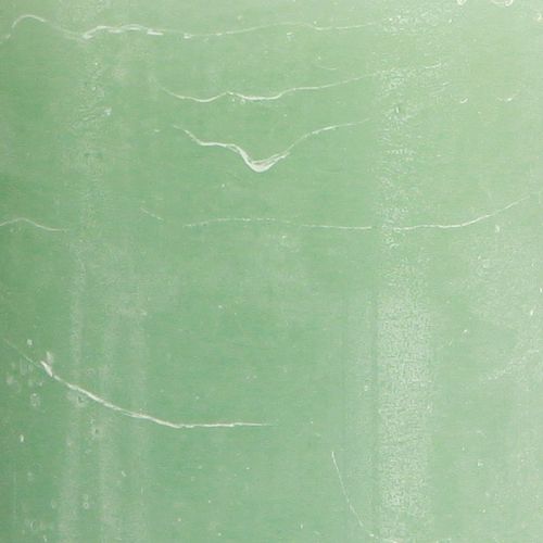 Prodotto Candele in tinta unita Candele a colonna in giada verde 70×120 mm 4 pz