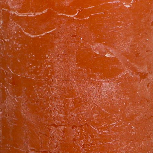 Prodotto Candele in tinta unita Candele a colonna rosso-marrone 60×100 mm 4 pz