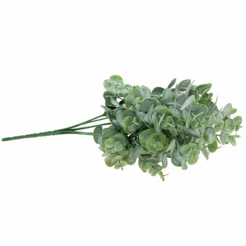 11 steli di eucalipto artificiale in blu verde fiori artificiali, eucalipto,  vegetazione, foglie di eucalipto ARTICOLO 01123 -  Italia