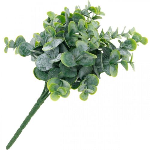 Prodotto Decorazione di nozze di eucalipto artificiale rami di eucalipto verde H26cm