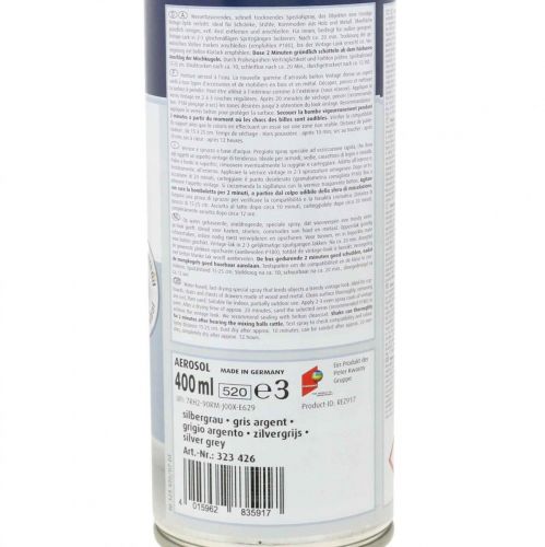 Prodotto Spray colorato, vernice vintage grigio chiaro, shabby chic 400ml