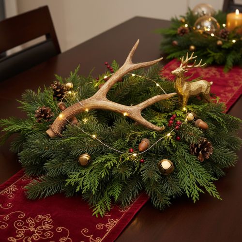 Prodotto Corna artificiali, realistiche, rustiche, 32 cm
