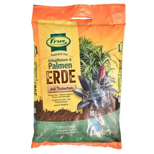 Floristik24 Frux terreno per piante verdi e palme con fertilizzante a lungo termine 10l