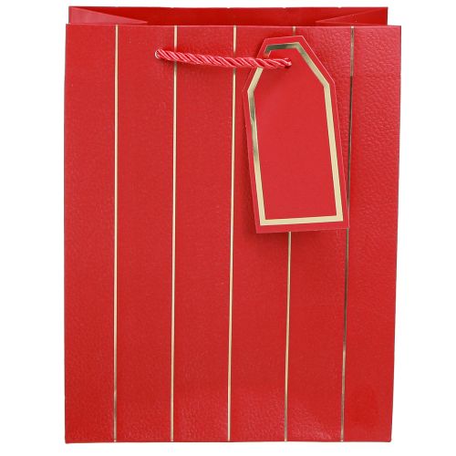 Prodotto Busta regalo Busta natalizia rosso oro 18×10×23 cm 1 pz