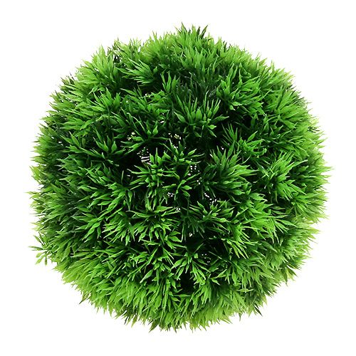 Palla d&#39;erba palla decorativa verde piante artificiali rotonda Ø18cm 1pz