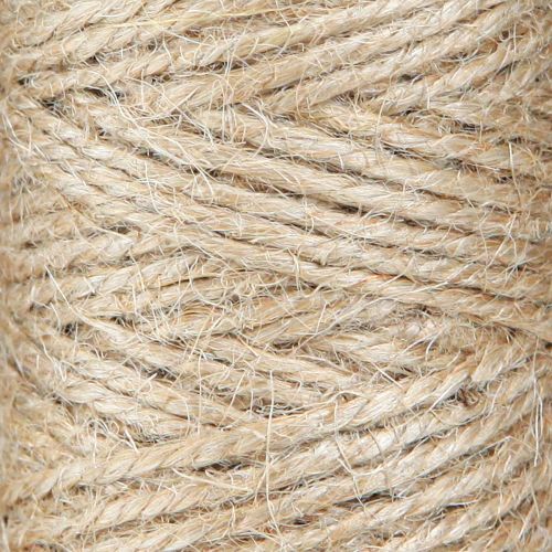 Prodotto Cordone di iuta naturale in filato di iuta 2 mm 50 m per rotolo × 8 pezzi