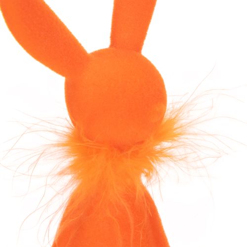 Prodotto Coniglietto pasquale seduto, statuina di coniglietto pasquale seduto per Pasqua e primavera, 27 cm, 2 pezzi