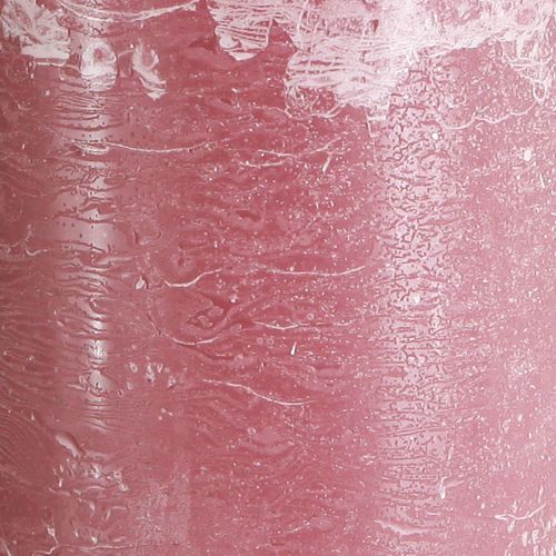 Prodotto Candele in rosa candele a colonna rosa antico 85×200 mm 2 pz