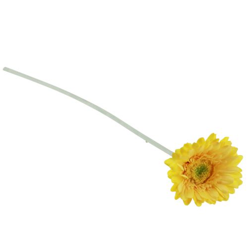 Prodotto Fiori artificiali Gerbera gialla 45cm