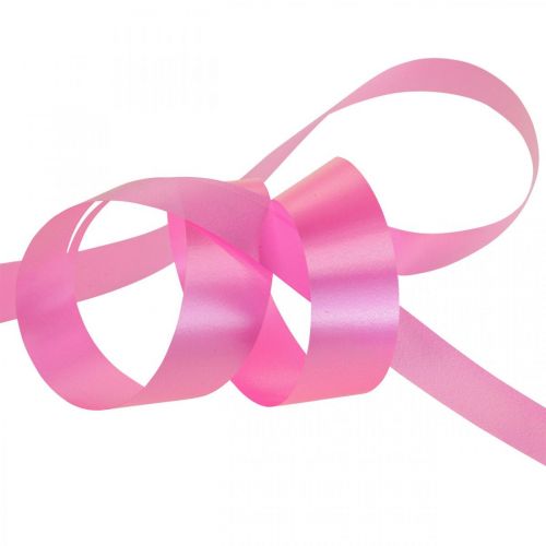 Prodotto Nastro decorativo per arricciare il nastro rosa 30 mm 100 m