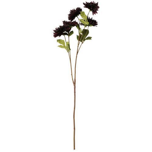 Prodotto Dalia fiore artificiale con 5 fiori bordeaux 105 cm