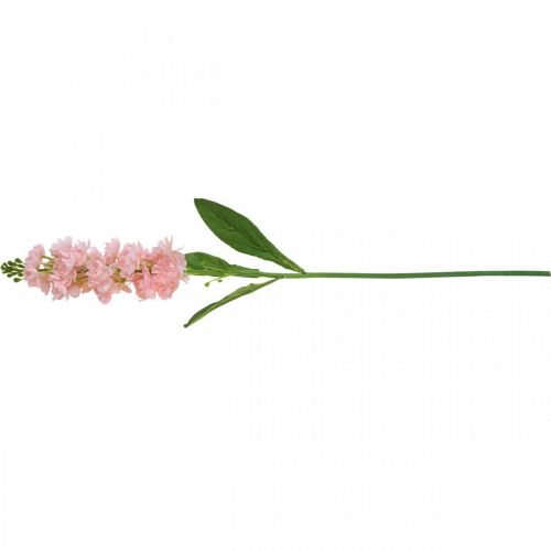 Levkoje Fiore artificiale rosa come un vero stelo Fiore  artificiale 78 cm-02446