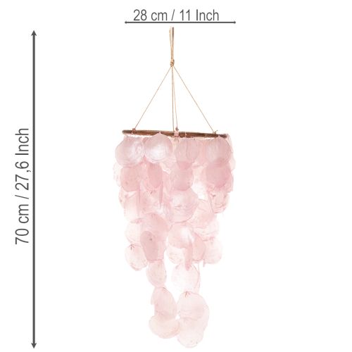 Prodotto Campanelli a vento decorativi da appendere per soggiorno e giardino, 70 cm